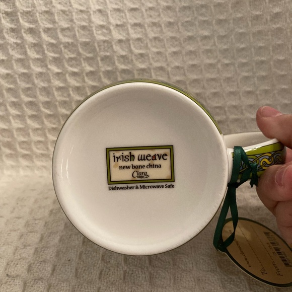 Irish Weave The Irish Harp Mug Bone China NWT - Picture 6 of 6